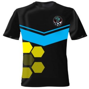 Black-Yellow Soccer Jersey