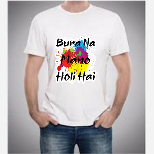 holi custom tshirt