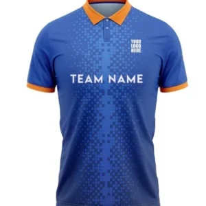 Egyptian Blue Cricket Team Jersey