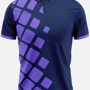 Purple Sublimation Cricket T-Shirt