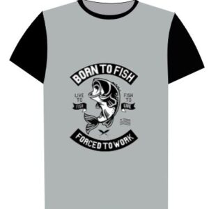 Light Grey Round Neck T Shirt in Bulk